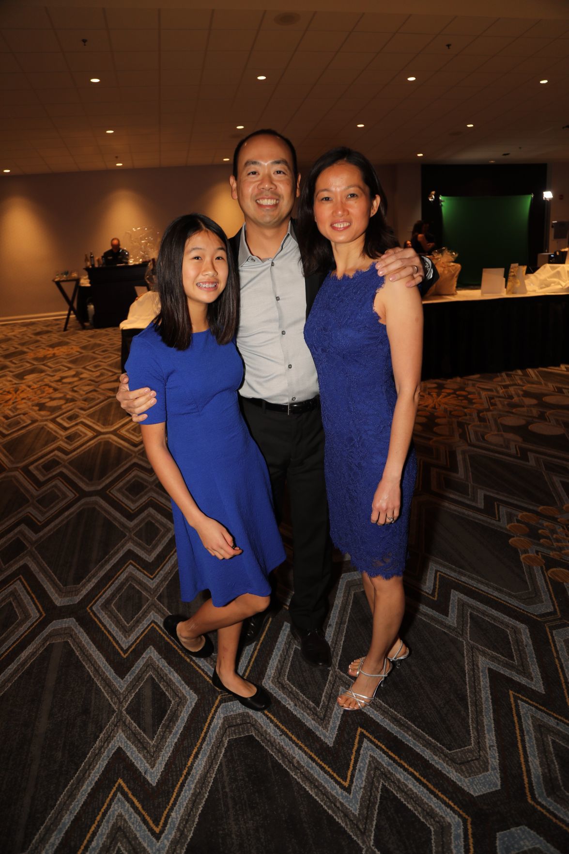 Sophie, Garland and Luu Wong